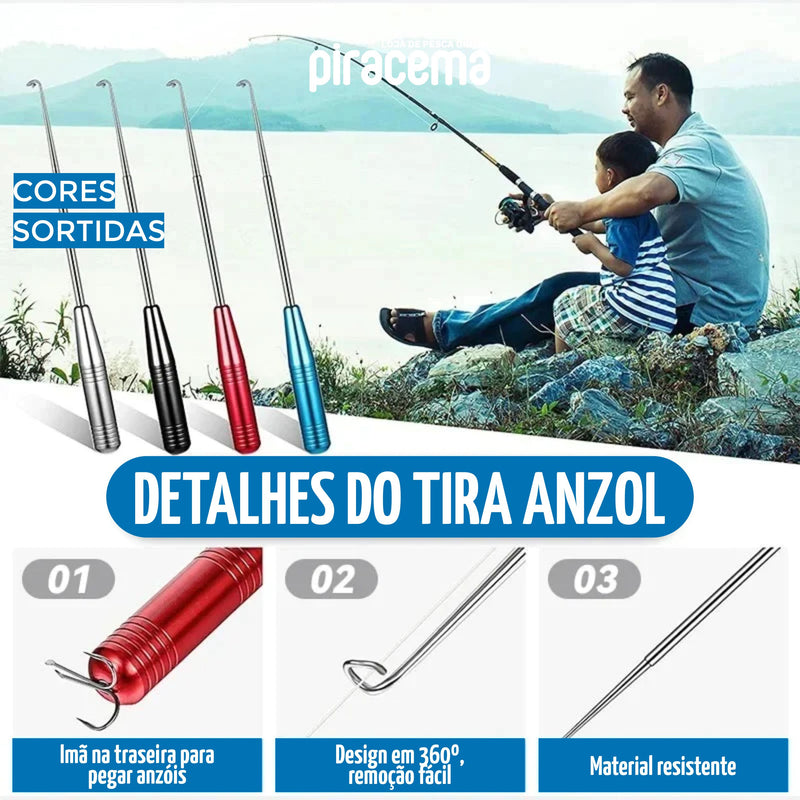 Tira Anzol Piracema - Dispositivo de Remoção Rápida (Cor Sortida)