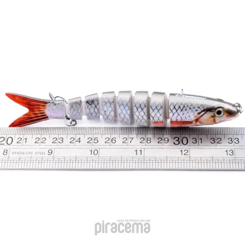 Isca Artificial Nadadora Piracema - Isca de Pesca Realista