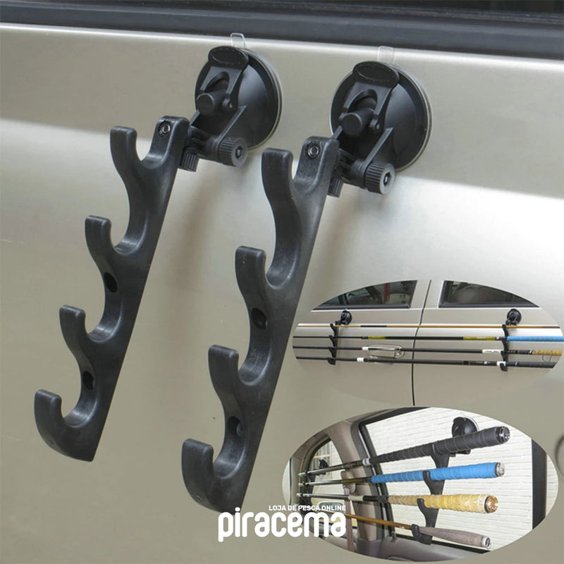 Suporte Multiuso para Vara de Pesca - 2 UNIDADES - Piracema Auto