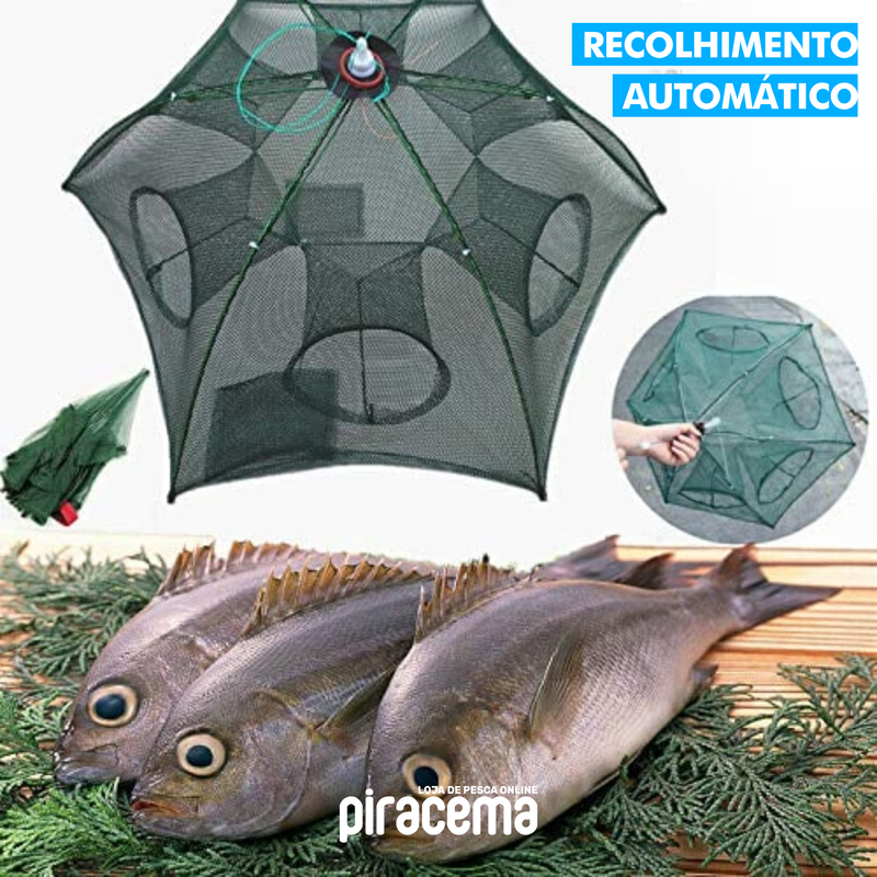 Rede de Pesca Guard Piracema - PROMOÇÃO MÊS DO PESCADOR