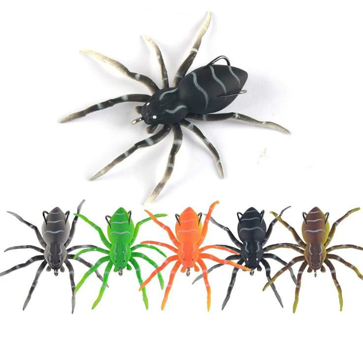 Isca Aranha Artificial - Piracema Spider - Combo 5 unidades