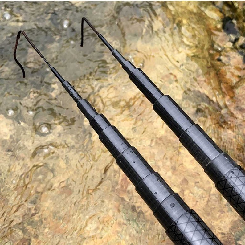 Vara de Pesca Telescópica CarbonFlex Piracema®